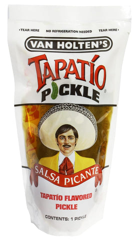 Van Holten's Tapatio Flavor Jumbo Cucumber Pickles in Pouch 500g - QualityFood