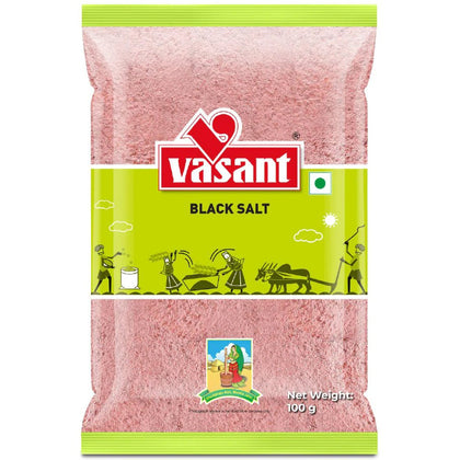 Vasant Black Salt Powder 100g - QualityFood