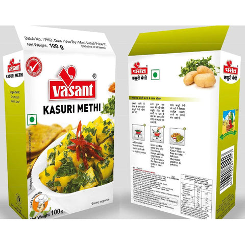Vasant Kasuri Methi 100g - QualityFood