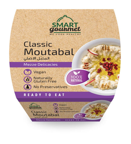 Vegan Gluten Free Moutabal Classic 225g - QualityFood