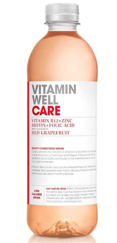 Vitamin Well Drink Care Red Grapefruit 500ml - QualityFood
