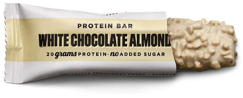 White Chocolate Almond Protein Bar 55g - QualityFood