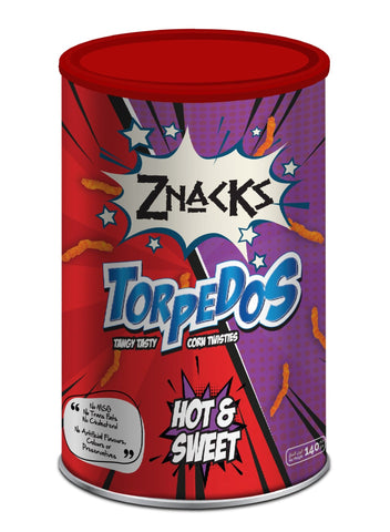 Znacks Torpedos - Hot & Sweet 140g - QualityFood