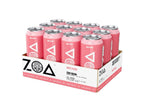 ZOA Zero Sugar Energy Drinks - Healthy Energy Formula with Vitamins, Antioxidants, Natural Caffeine - White Peach, 16 Ounce (Pack of 12) - QualityFood
